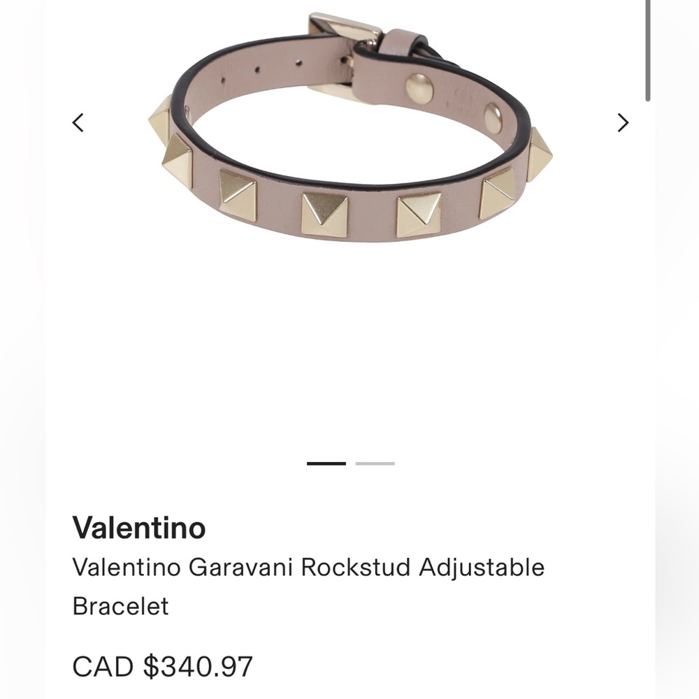 Valentino Garavani Rockstud Adjustable Bracelet